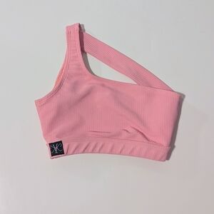 Kandi Kouture Pink Dancewear Sports Bra Top Cm 5/6